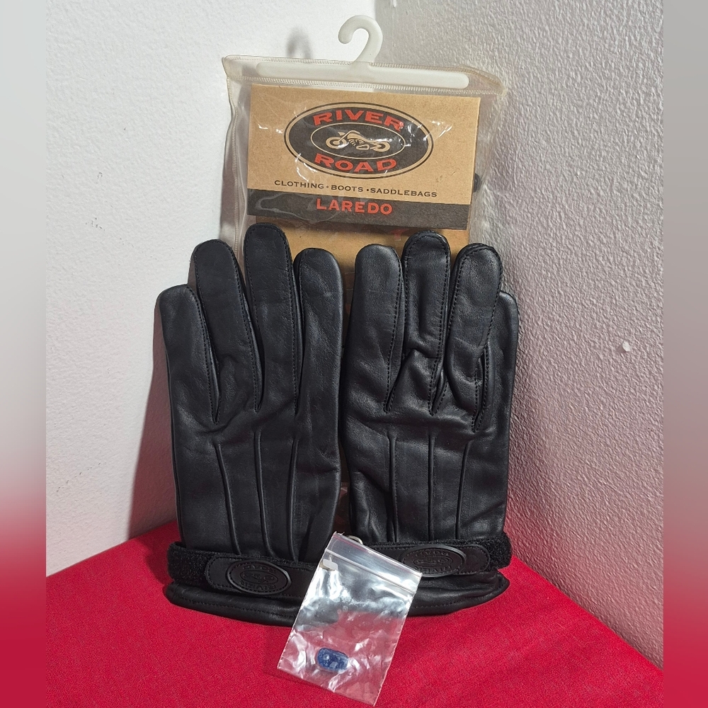 River Road Laredo Motorcycle Gloves 092135 Size S NWT